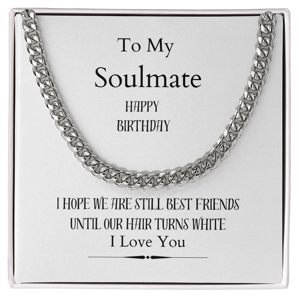 To My Best Guy Happy Birthday | Cuban Link Gift