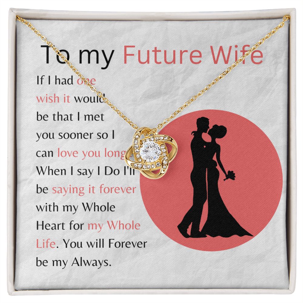 Forever Be Mine | Love Knot Gift