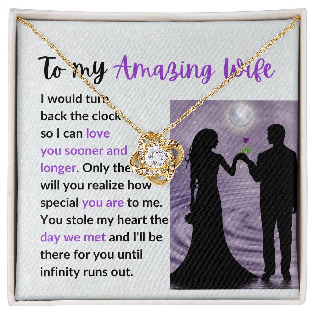 Infinity Runs Out | Love Knot Gift