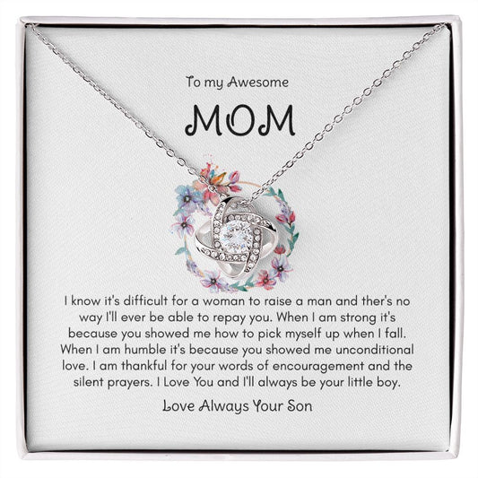 Mom Raised a Man Gift with Gift Box