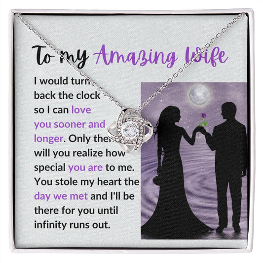 Infinity Runs Out | Love Knot Gift
