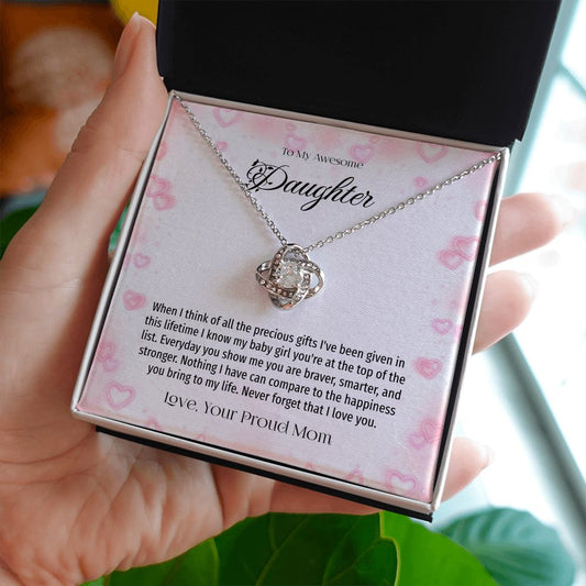 Awesome Daughter Precious Gift with Mother Love Gift Box