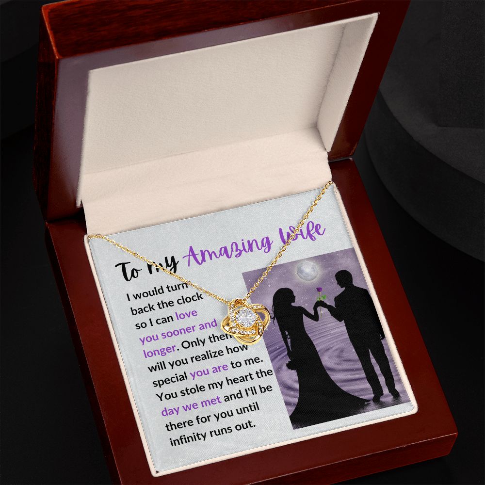 Infinity Runs Out | Love Knot Gift