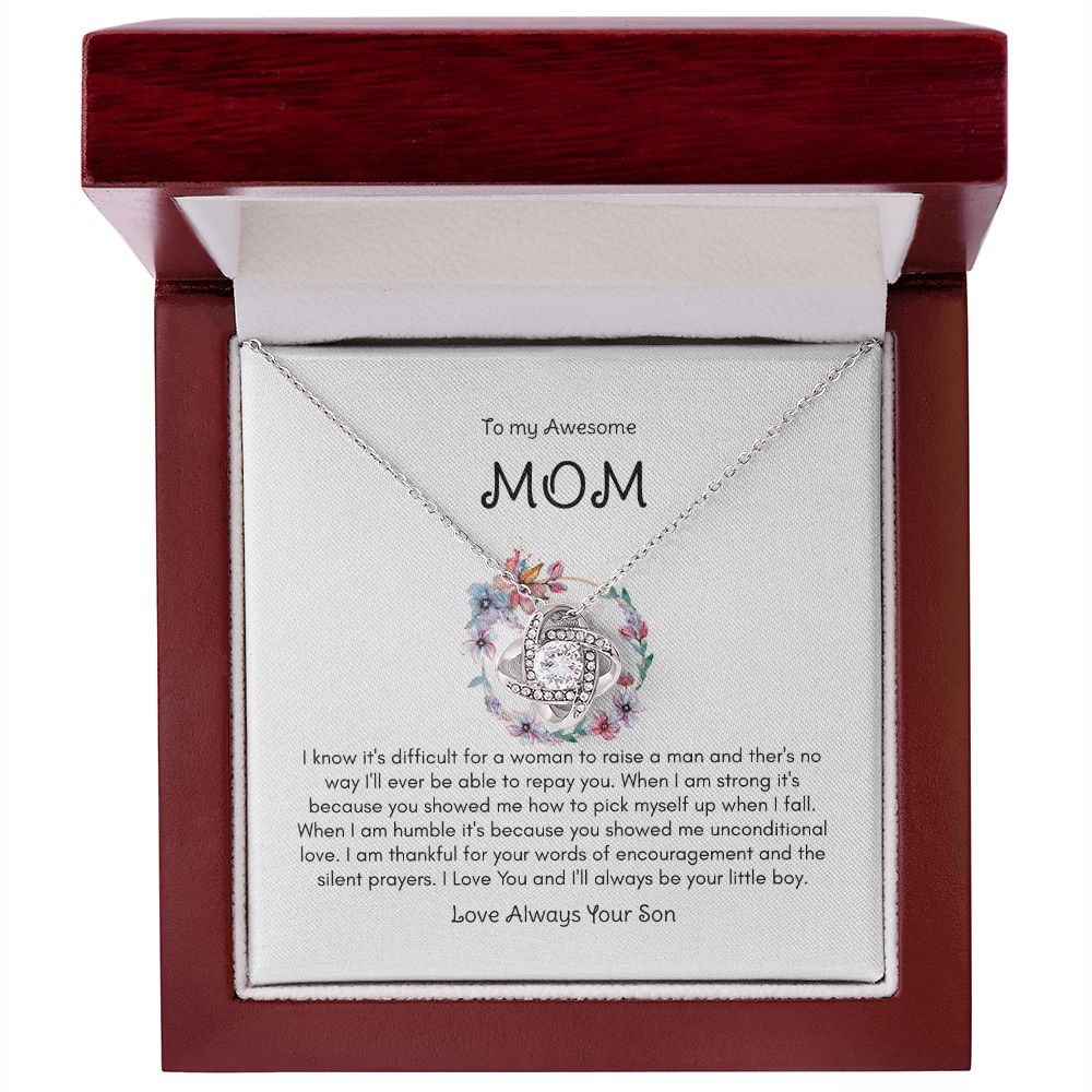 Mom Raised a Man Gift with Gift Box