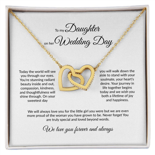 Daughter on her Wedding Day Gift with Gift Box