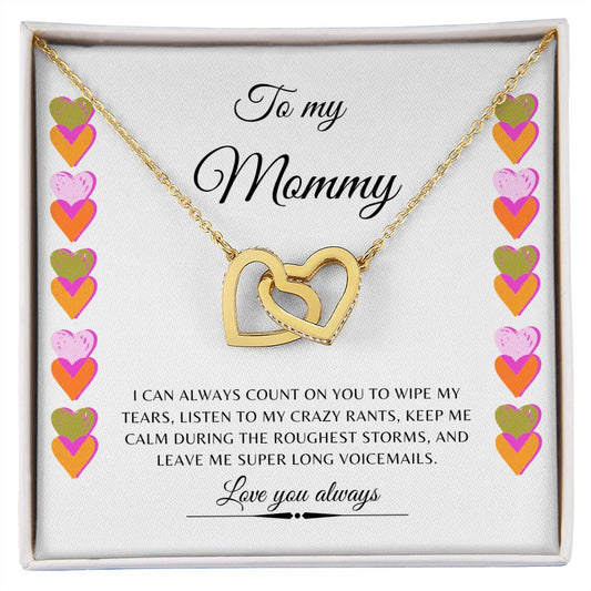 To My Mom Count On You Funny | Necklace Gift