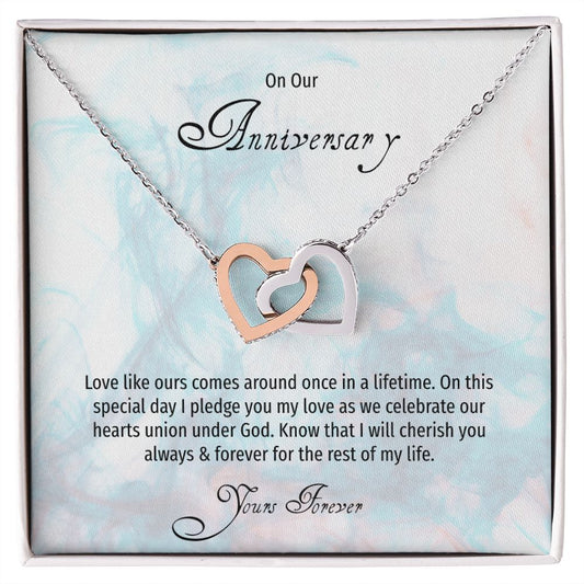 Spouse on her Lovely Day Anniversary Day Gift with Gift Box
