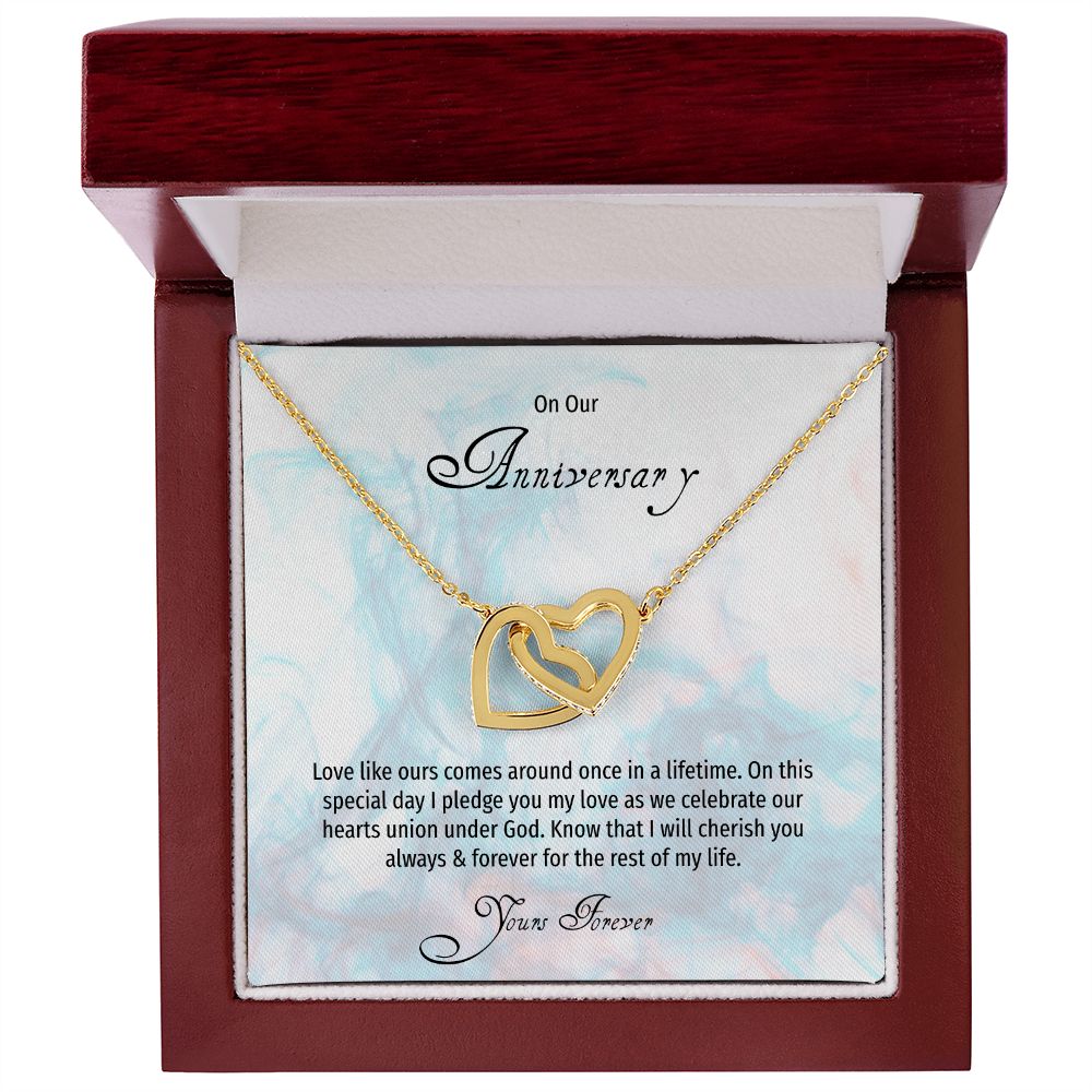 Spouse on her Lovely Day Anniversary Day Gift with Gift Box