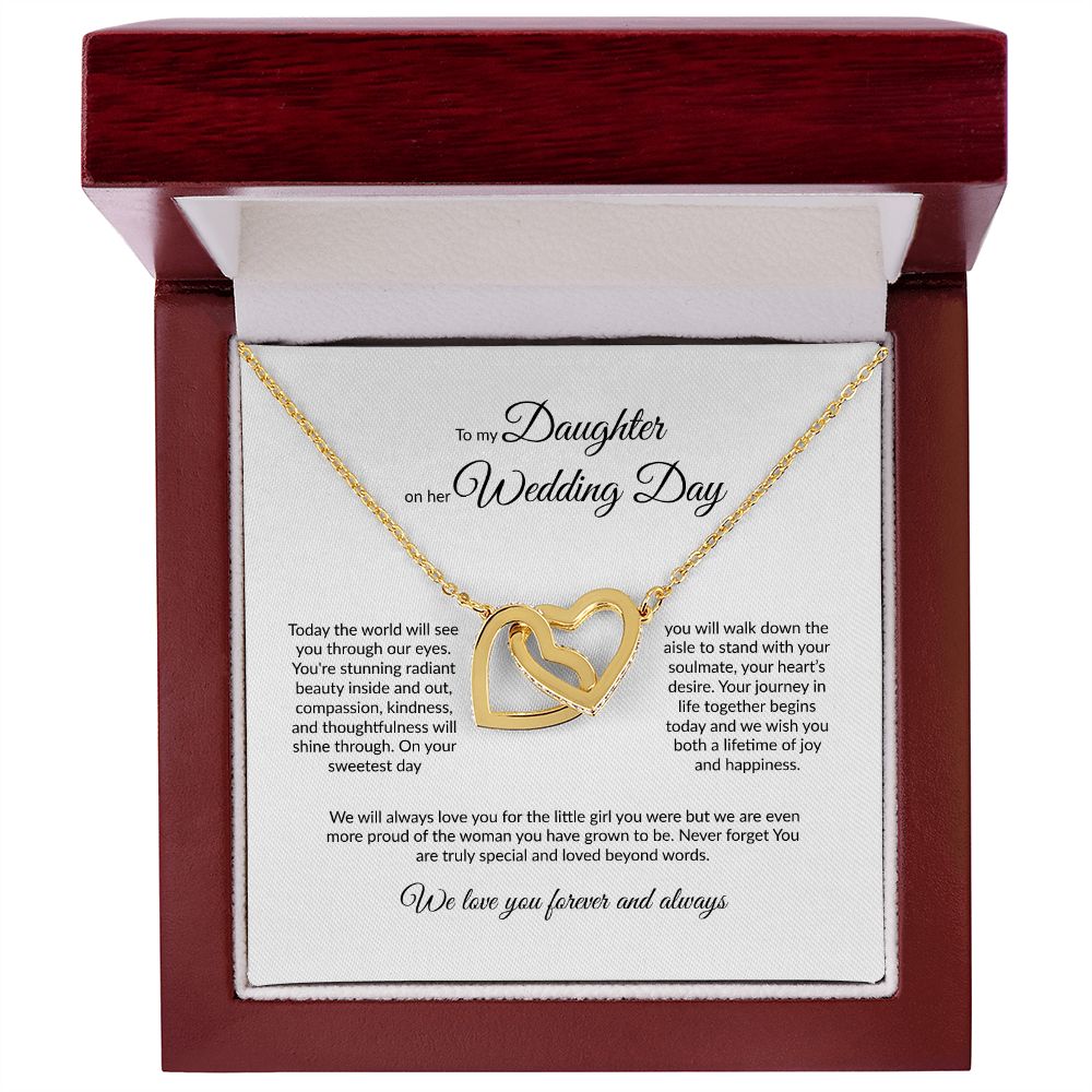 Daughter on her Wedding Day Gift with Gift Box