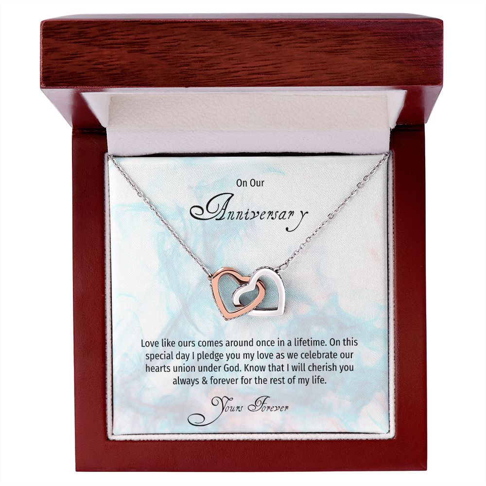 Spouse on her Lovely Day Anniversary Day Gift with Gift Box