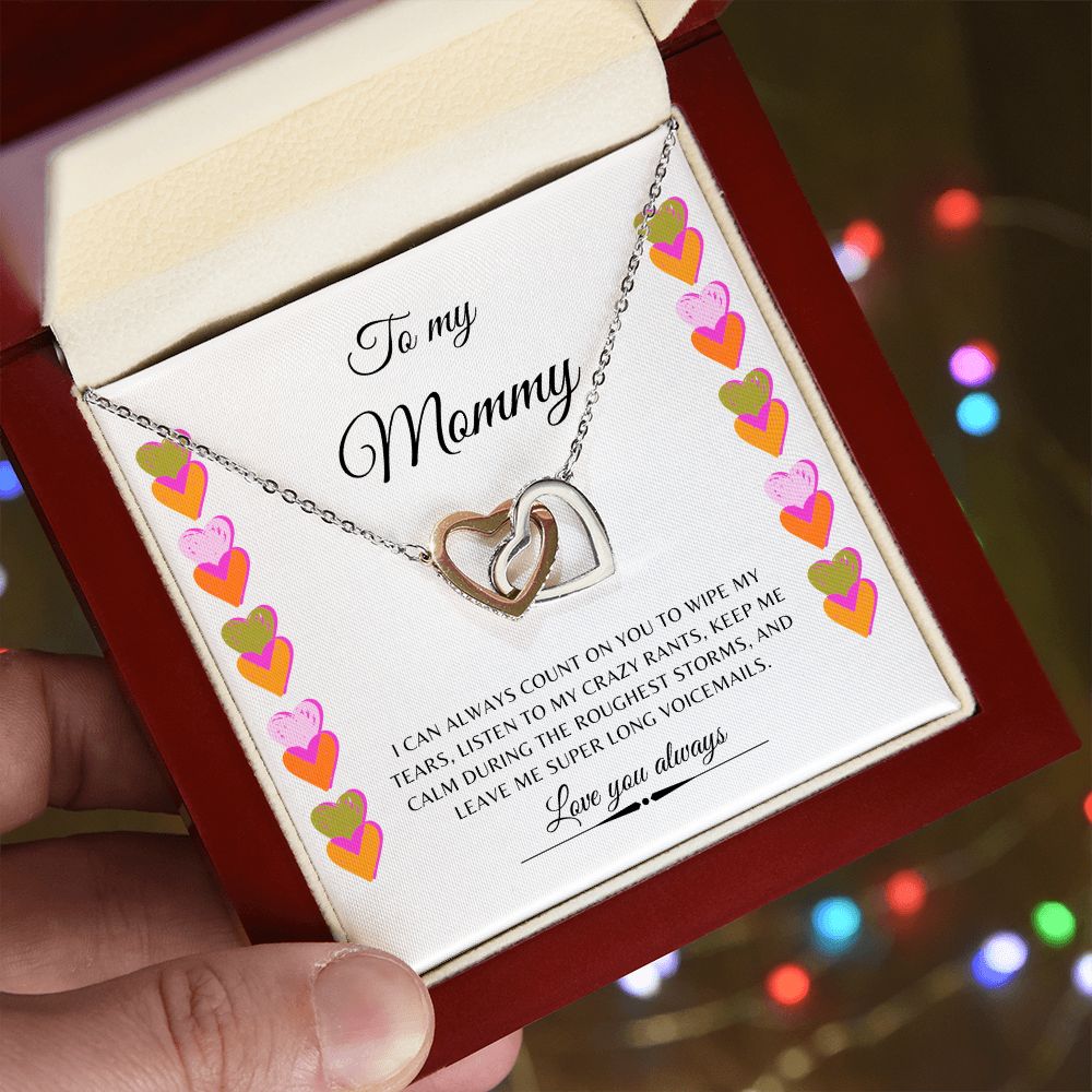 To My Mom Count On You Funny | Necklace Gift