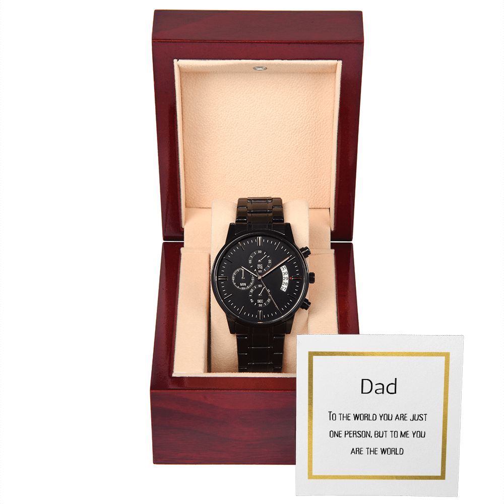 My Dad My World | Keepsake Watch Gift