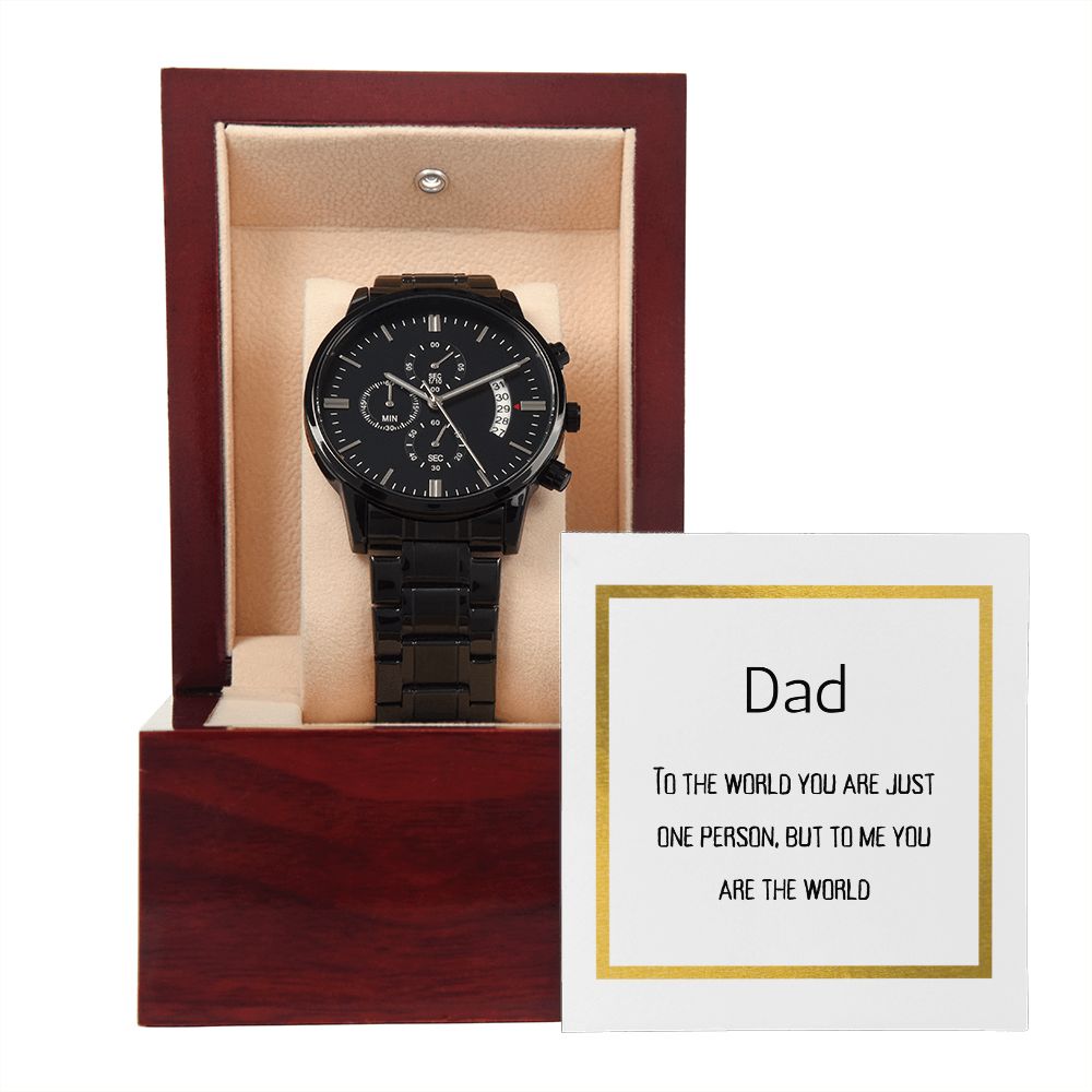 My Dad My World | Keepsake Watch Gift