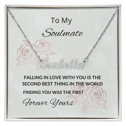 Personalize Name Chain To My Soulmate