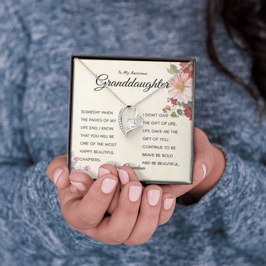 Happy Bold Granddaughter | Forever Love Gift