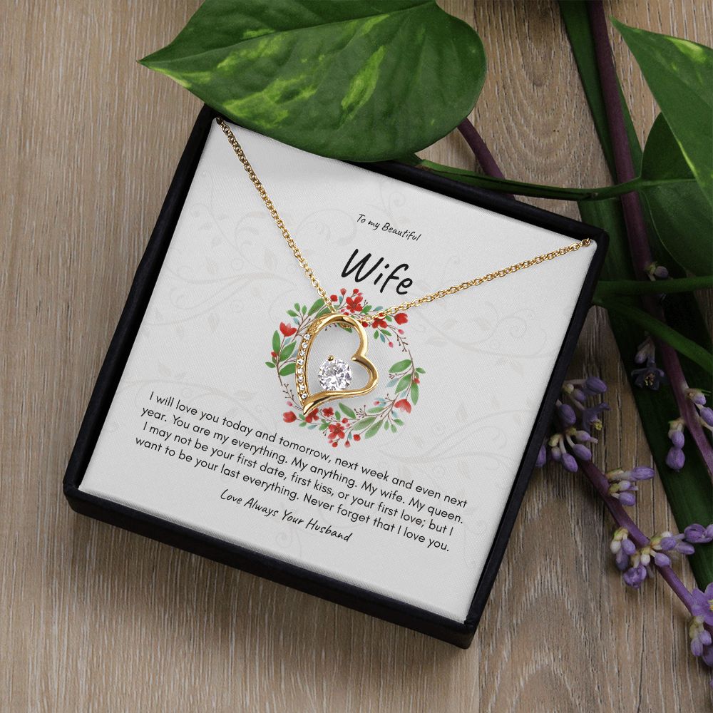 How I Love My Wife Necklace Gift | Forever Love