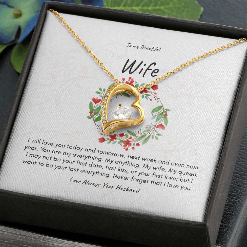 How I Love My Wife Necklace Gift | Forever Love